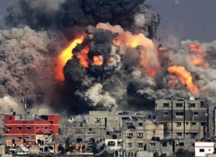 الحرب على غزة مباشر.. الاحتلال يقصف 450 هدفا والمقاومة تكبده خسائر